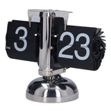 Flip Clock Accurate Time Unique Fashionable Retro Automatic Page Turning Quartz Clock for Home Office Gifts Decoration