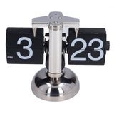 Flip Clock Accurate Time Unique Fashionable Retro Automatic Page Turning Quartz Clock for Home Office Gifts Decoration