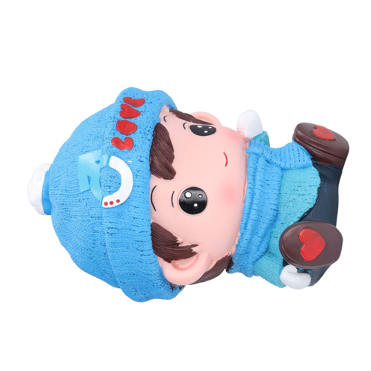 Piggy Bank Cute Cartoon Couple Doll Shape Environmental Friendly Decorative Ornament Children Toy GiftsMale Doll