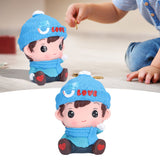 Piggy Bank Cute Cartoon Couple Doll Shape Environmental Friendly Decorative Ornament Children Toy GiftsMale Doll