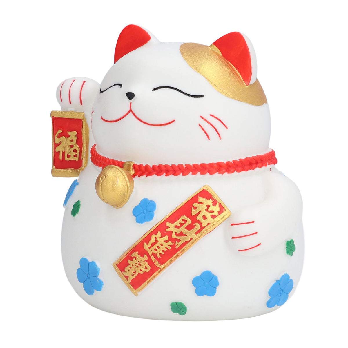 Piggy Bank Big Lucky Cat Shape Deposit 1000 Coins Natural Colors Washable Fadeless Waterproof Coin Bank