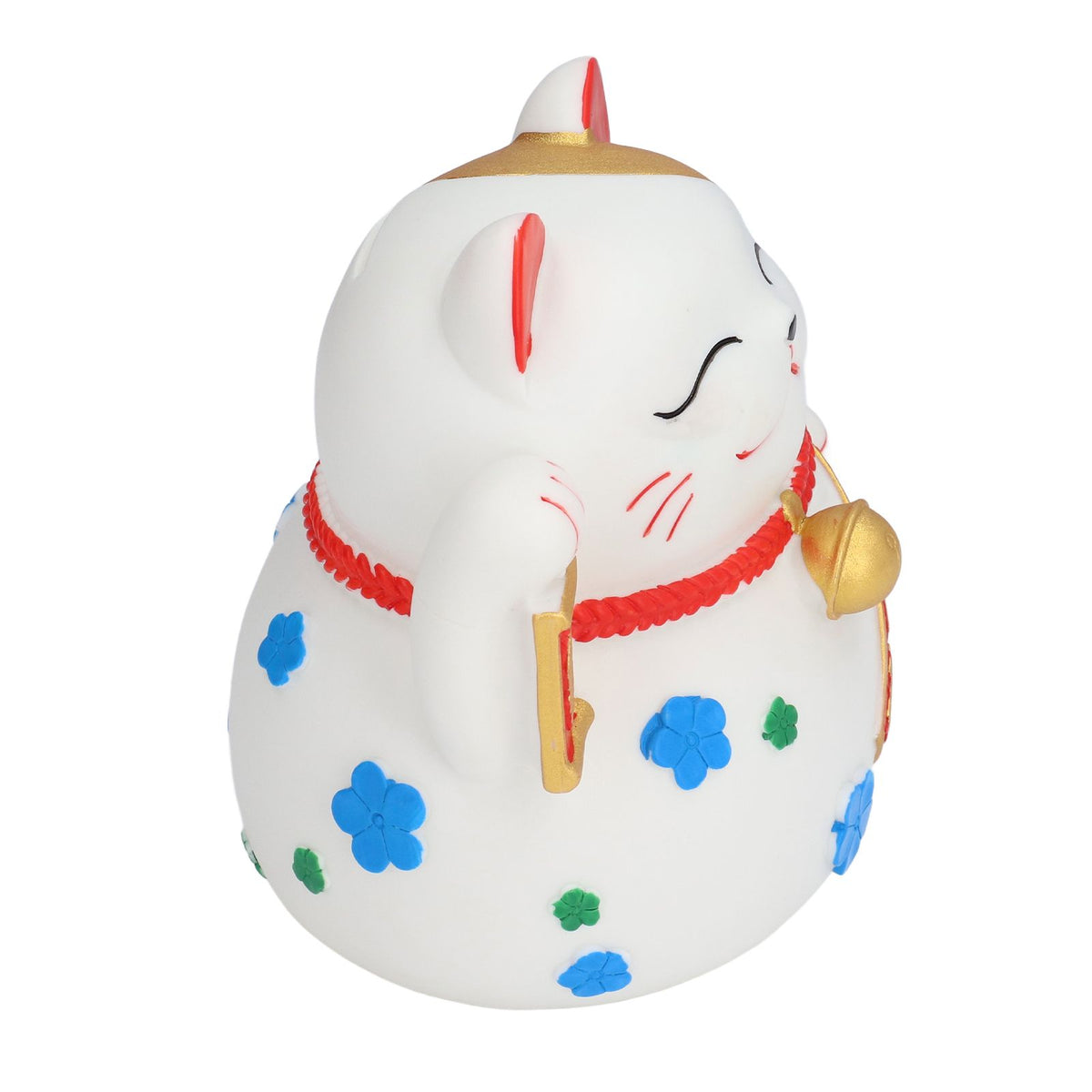 Piggy Bank Big Lucky Cat Shape Deposit 1000 Coins Natural Colors Washable Fadeless Waterproof Coin Bank