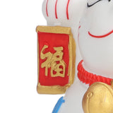 Piggy Bank Big Lucky Cat Shape Deposit 1000 Coins Natural Colors Washable Fadeless Waterproof Coin Bank