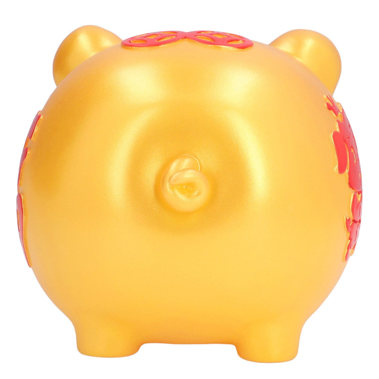 Piggy Bank Cute Cartoon Shape Anti Falling Pig Money Box for Children Gift Home Decoration Coins StorageLarge Size Gold