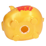 Piggy Bank Cute Cartoon Shape Anti Falling Pig Money Box for Children Gift Home Decoration Coins StorageLarge Size Gold - Extra Image