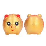 Piggy Bank Cute Cartoon Pig Shape Anti Falling Kids Coin Bank for Gift Home Decoration Coins StorageMiddle Size(700 Pieces Storage)