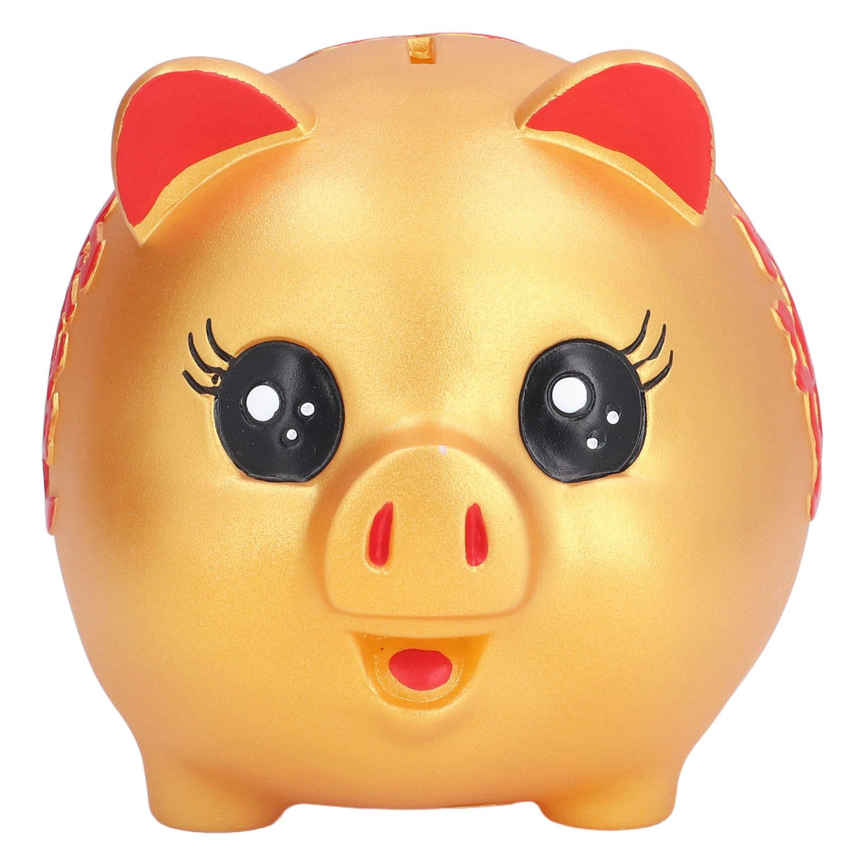 Piggy Bank Cute Cartoon Pig Shape Anti Falling Kids Coin Bank for Gift Home Decoration Coins StorageMiddle Size(700 Pieces Storage)