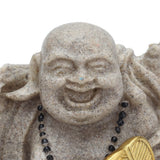 Buddha Statue Resin Mini 8cm Maitreya Laughing Buddha Figurine for Home Office Decoration Gift Collection
