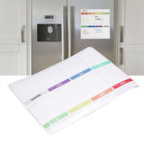 Weekly Calendar Self Adhesive Reusable Weekly Dry Erase Board Paste with Eraser for Home Wall Fridge - Extra Image