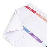 Weekly Calendar Self Adhesive Reusable Weekly Dry Erase Board Paste with Eraser for Home Wall Fridge - Extra Image