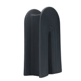 Geometric Ceramic Vase Modern Decorative Art Flower Vase Ornament for Living Room Office - 45-Degree Angle