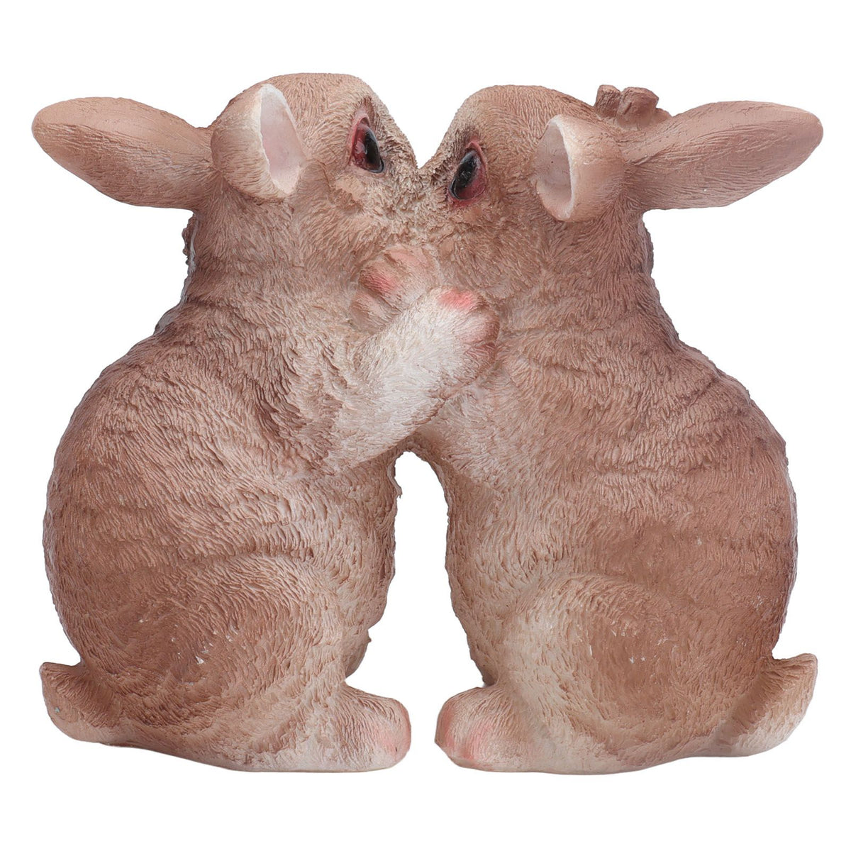 Garden Bunny Statues Resin Crafts Decorations Potted Landscaping Sculpture Animal Models for Lawn Garden