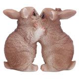 Garden Bunny Statues Resin Crafts Decorations Potted Landscaping Sculpture Animal Models for Lawn Garden - Extra Image