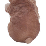 Garden Bunny Statues Resin Crafts Decorations Potted Landscaping Sculpture Animal Models for Lawn Garden