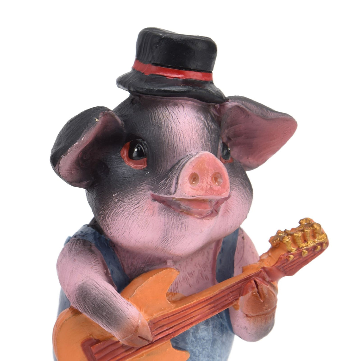 4Pcs Pig Ornaments Textured Exquisite Vivid Cartoon Cute Pig Statue for Bedroom Living Room Desk Decoration