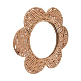 Hanging Mirror Unique Design Stylish Exquisite Cosmetic Mirror Wall Decoration for Living Room Bedroom Bathroom