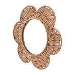 Hanging Mirror Unique Design Stylish Exquisite Cosmetic Mirror Wall Decoration for Living Room Bedroom Bathroom