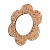 Hanging Mirror Unique Design Stylish Exquisite Cosmetic Mirror Wall Decoration for Living Room Bedroom Bathroom