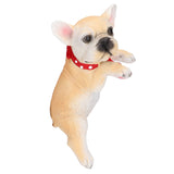 Desktop Puppy Resin Ornaments Realistic Desktop Decorations Puppy Statue for Indoor