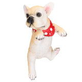 Desktop Puppy Resin Ornaments Realistic Desktop Decorations Puppy Statue for Indoor - Extra Image