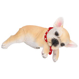 Desktop Puppy Resin Ornaments Realistic Desktop Decorations Puppy Statue for Indoor - Extra Image