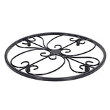 Flower Stand Elegant Style Unique Standable Design Durable Stable Easy Movable Plant Shelf for Garden Home