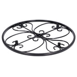 Flower Stand Elegant Style Unique Standable Design Durable Stable Easy Movable Plant Shelf for Garden Home