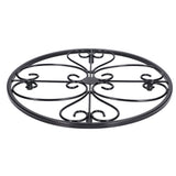 Flower Stand Elegant Style Unique Standable Design Durable Stable Easy Movable Plant Shelf for Garden Home