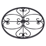 Flower Stand Elegant Style Unique Standable Design Durable Stable Easy Movable Plant Shelf for Garden Home