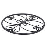 Flower Stand Elegant Style Unique Standable Design Durable Stable Easy Movable Plant Shelf for Garden Home