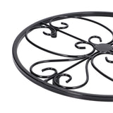 Flower Stand Elegant Style Unique Standable Design Durable Stable Easy Movable Plant Shelf for Garden Home - Extra Image