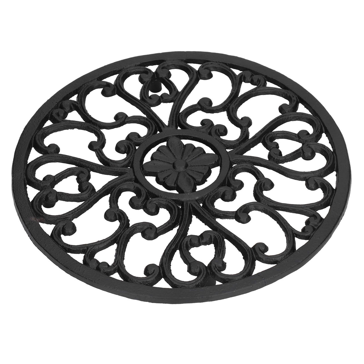 Flower Stand Attractive Decorative Convenient Practical Movable Durable Stable Plant Shelf for Indoor Outdoor