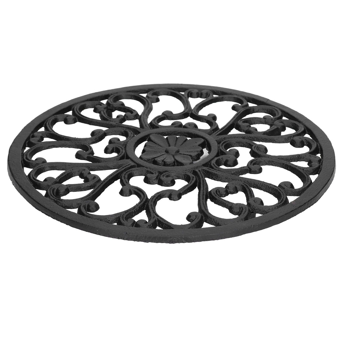 Flower Stand Attractive Decorative Convenient Practical Movable Durable Stable Plant Shelf for Indoor Outdoor
