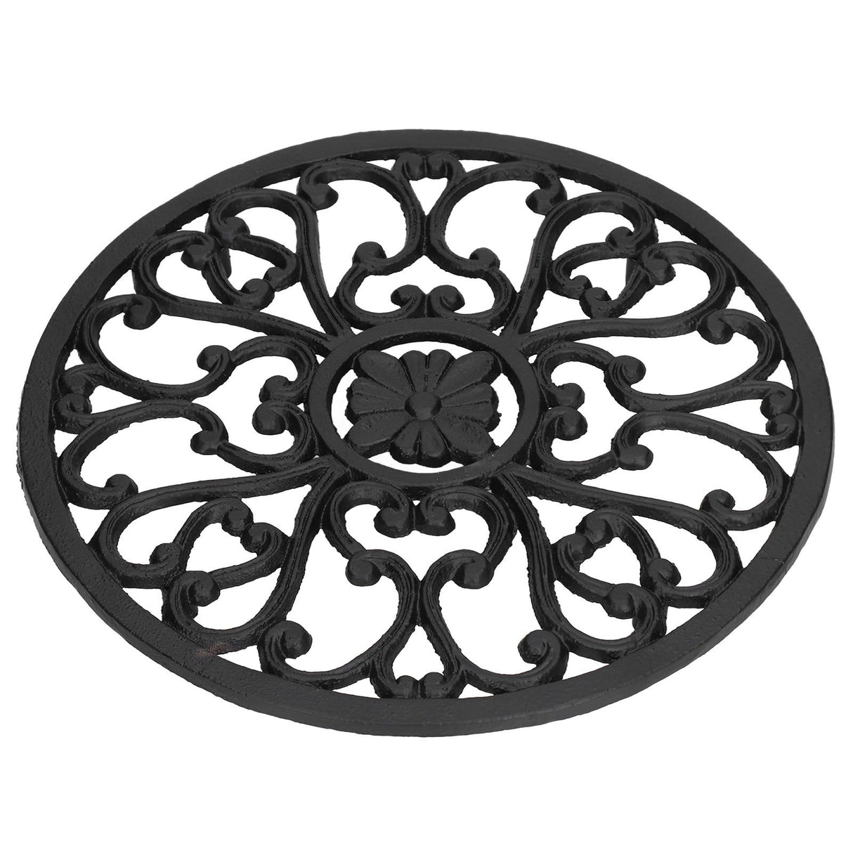 Flower Stand Attractive Decorative Convenient Practical Movable Durable Stable Plant Shelf for Indoor Outdoor