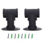 2Pack Wall Mounted Wine Bottle Rack Wine Hanging Holder Water Pipe Design with Mounting Screw for Storage