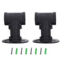 2Pack Wall Mounted Wine Bottle Rack Wine Hanging Holder Water Pipe Design with Mounting Screw for Storage