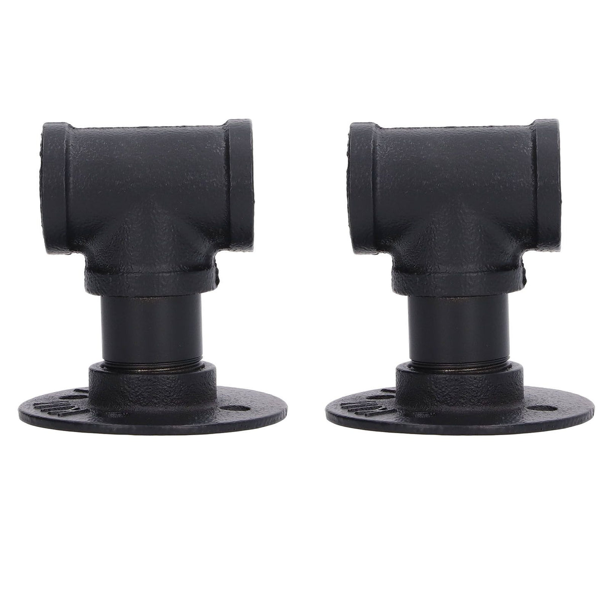 2Pack Wall Mounted Wine Bottle Rack Wine Hanging Holder Water Pipe Design with Mounting Screw for Storage