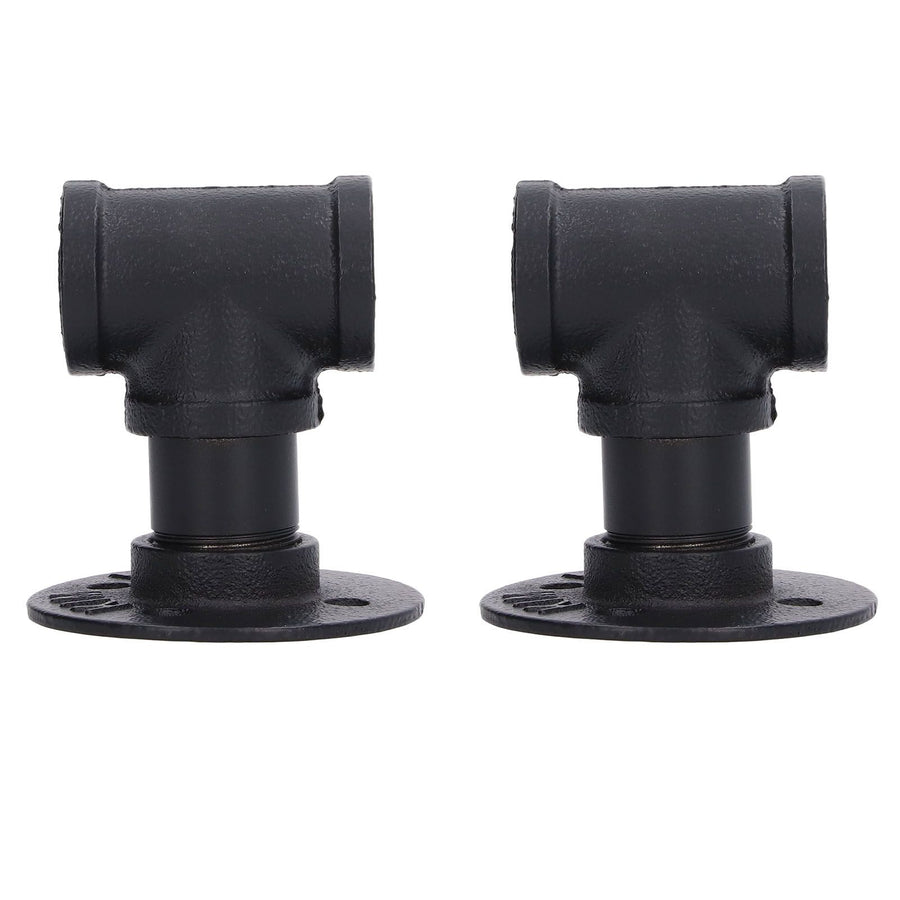 2Pack Wall Mounted Wine Bottle Rack Wine Hanging Holder Water Pipe Design with Mounting Screw for Storage