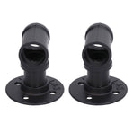 2Pack Wall Mounted Wine Bottle Rack Wine Hanging Holder Water Pipe Design with Mounting Screw for Storage