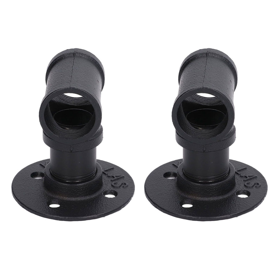 2Pack Wall Mounted Wine Bottle Rack Wine Hanging Holder Water Pipe Design with Mounting Screw for Storage