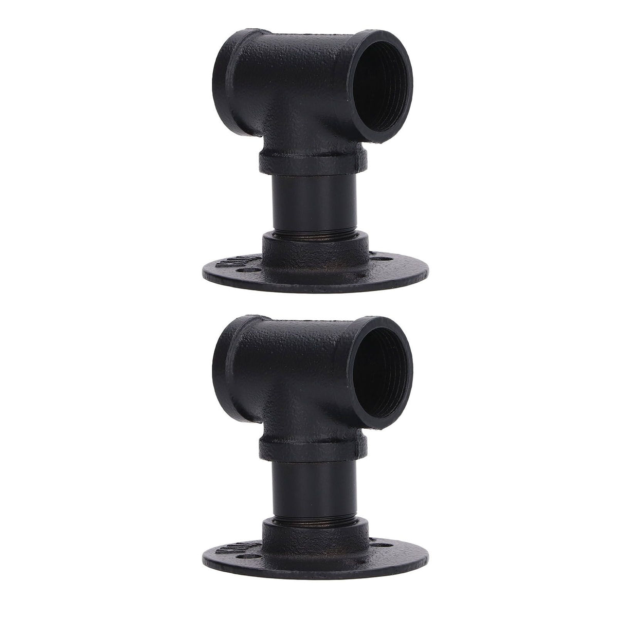 2Pack Wall Mounted Wine Bottle Rack Wine Hanging Holder Water Pipe Design with Mounting Screw for Storage
