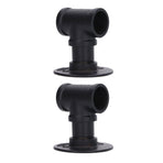 2Pack Wall Mounted Wine Bottle Rack Wine Hanging Holder Water Pipe Design with Mounting Screw for Storage