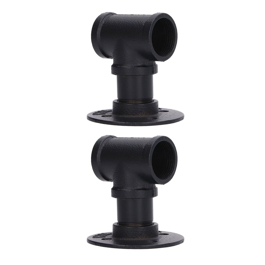 2Pack Wall Mounted Wine Bottle Rack Wine Hanging Holder Water Pipe Design with Mounting Screw for Storage