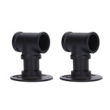 2Pack Wall Mounted Wine Bottle Rack Wine Hanging Holder Water Pipe Design with Mounting Screw for Storage
