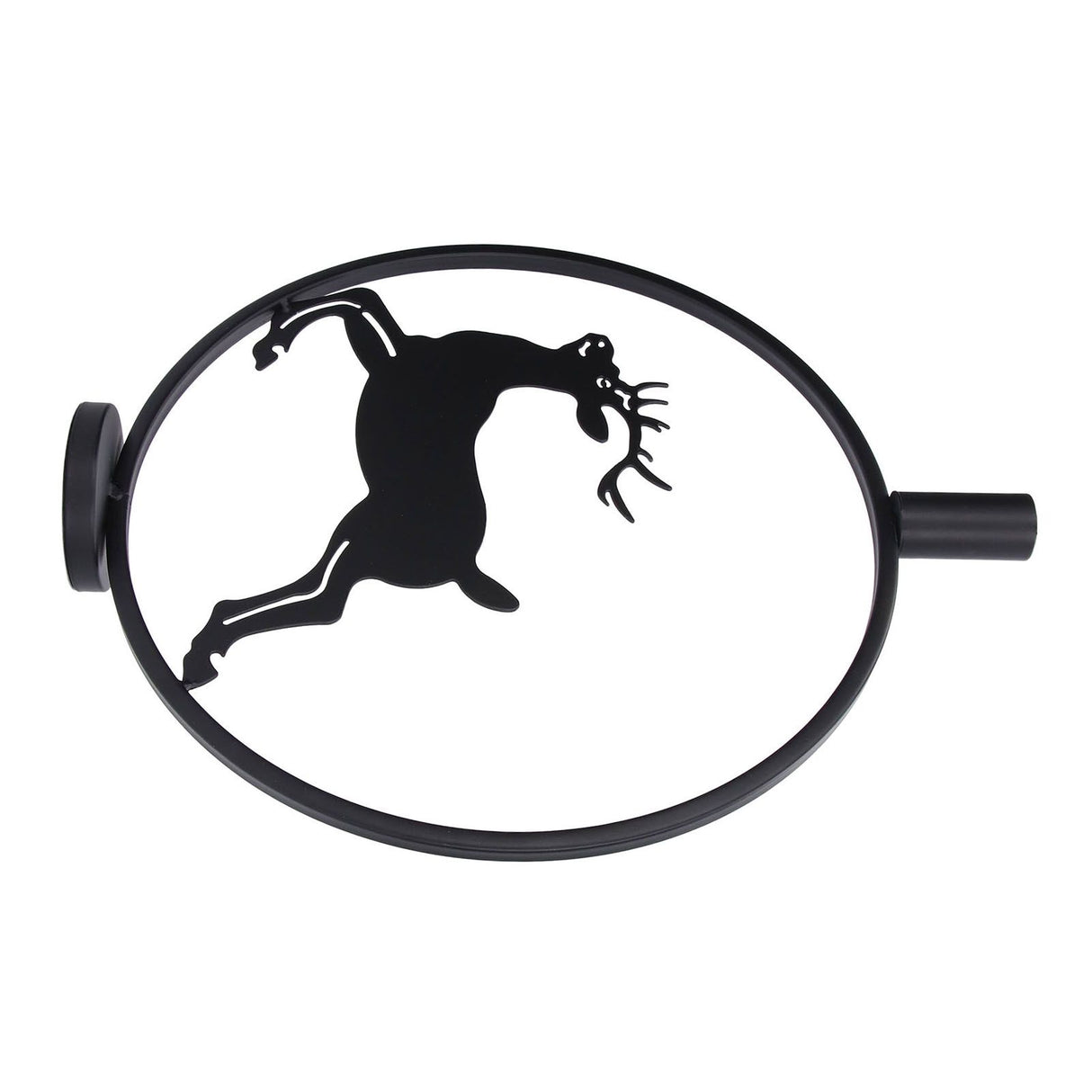 Deer Candle Holder Black European Style Tealight Holder Wall Decoration for Wedding Party