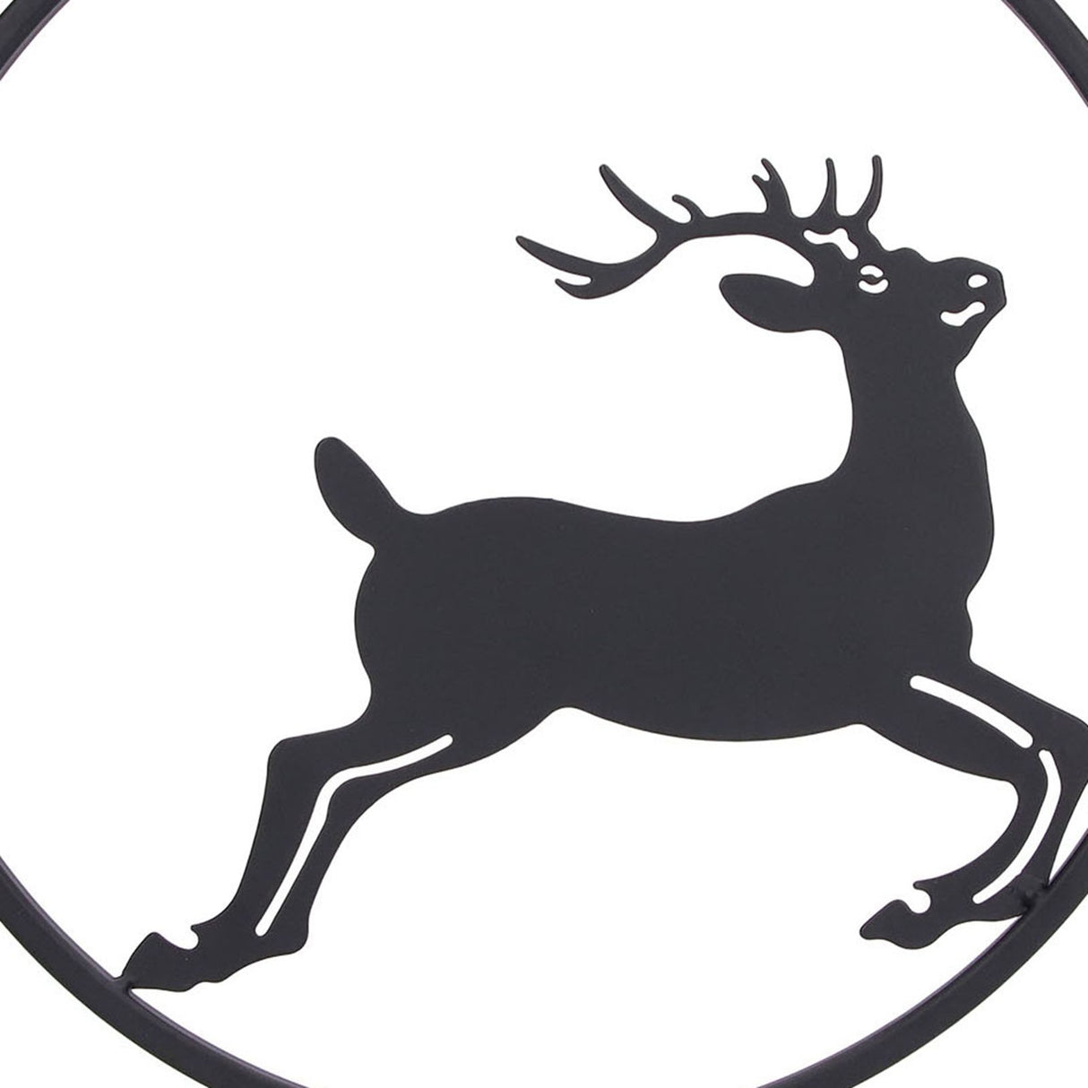 Deer Candle Holder Black European Style Tealight Holder Wall Decoration for Wedding Party