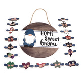 Welcome Door Sign Decor Round Wood Pendant Welcome Sign for Outdoor Window Farmhouse Ornament