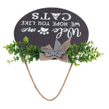 Rustic Welcome Wreath Sign Lovely Farmhouse Front Porch Decoration for Home Decoration