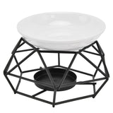 Essential Oil Burners Simple Stylish Design Beautiful Practical Easy to Clean Aromatherapy Metal Candle Holder for Home