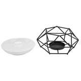 Essential Oil Burners Simple Stylish Design Beautiful Practical Easy to Clean Aromatherapy Metal Candle Holder for Home